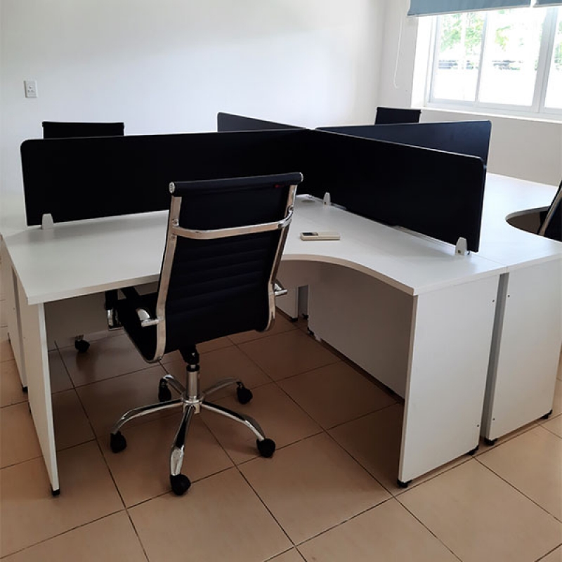 Bàn làm việc chữ L SVL14 - ảnh 3