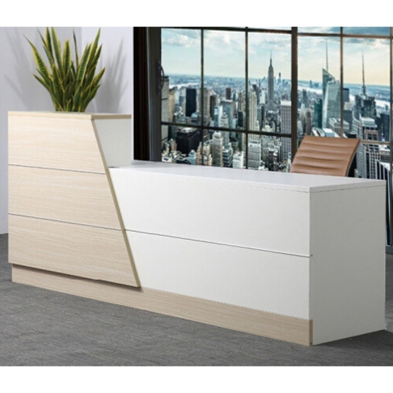 Quầy lễ tân QLT107 (2.2m) - ảnh 1
