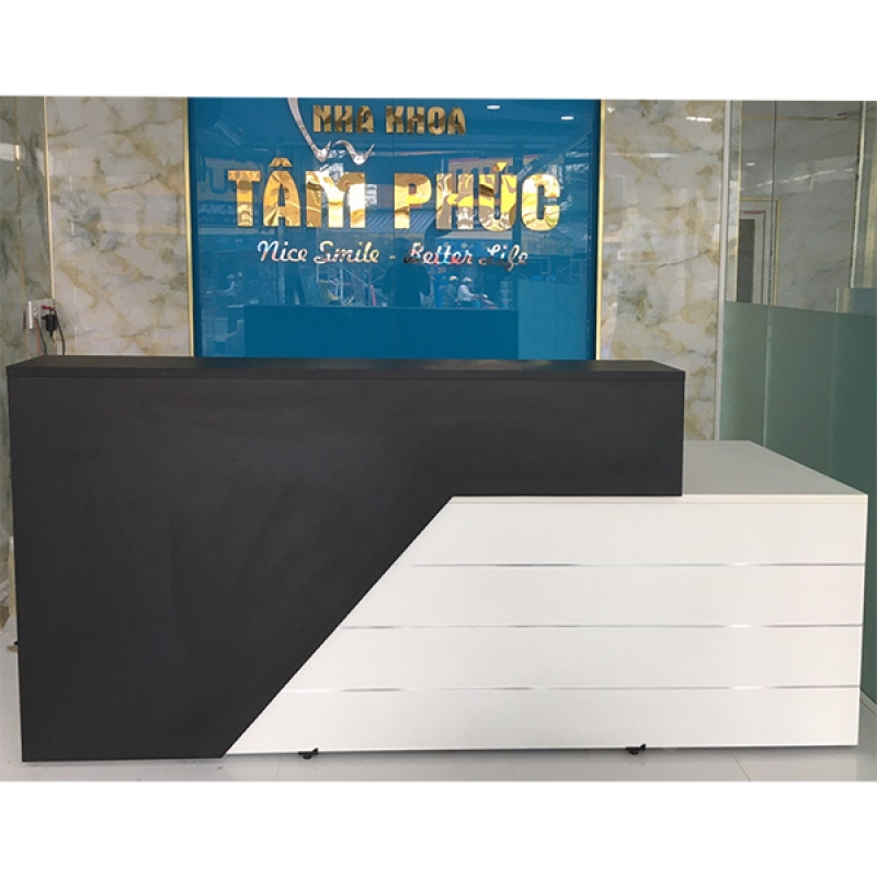 Quầy lễ tân QLT111 (2.2m) - ảnh 3