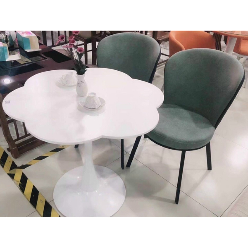 Bàn cafe mặt hoa - ảnh 2
