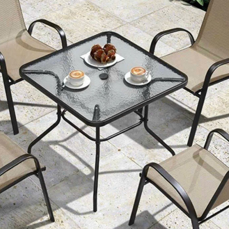 Bàn cafe sắt BV27A - ảnh 1
