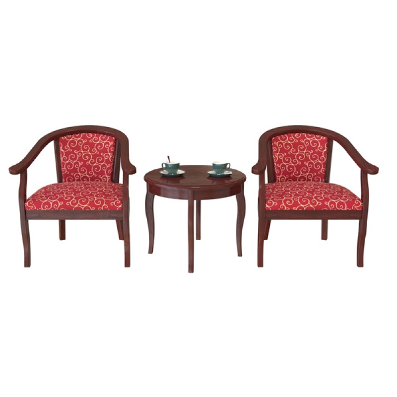 Bàn ghế khách sạn GKS04/BKS04 - ảnh 2