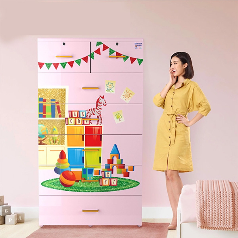 Tủ nhựa 6 tầng TAN06 - ảnh 3
