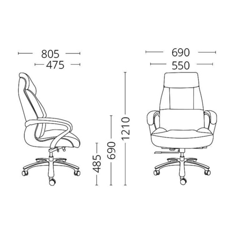 Ghế Giám đốc LS-1522A - ảnh 6