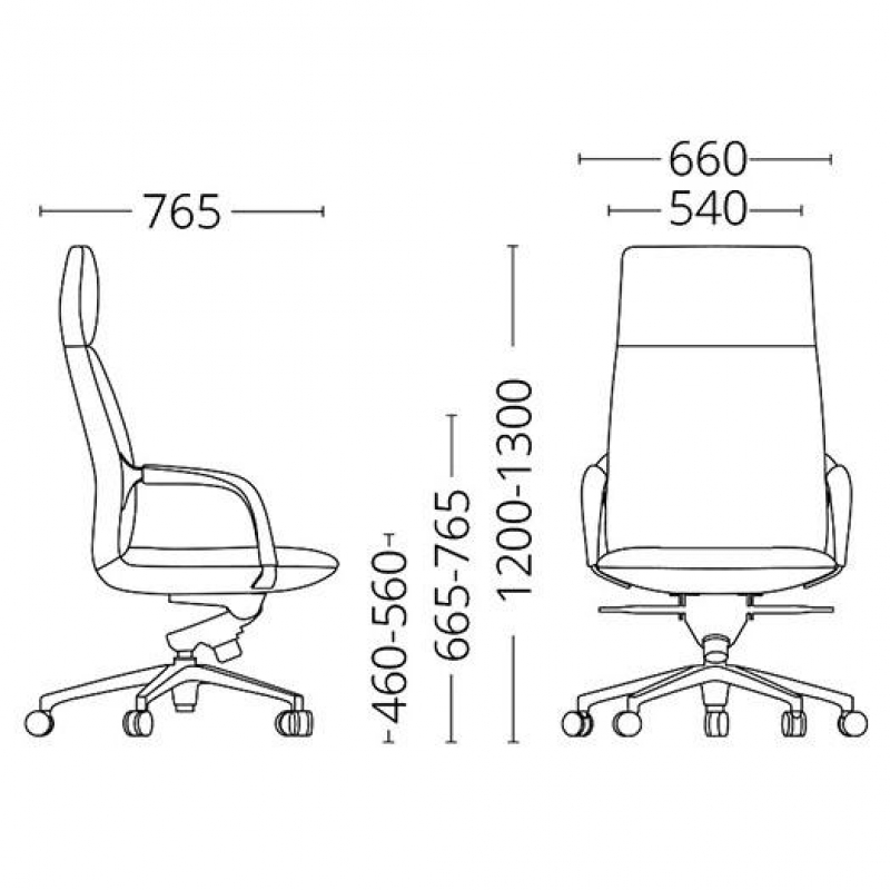 Ghế Giám đốc LS-1813A - ảnh 4