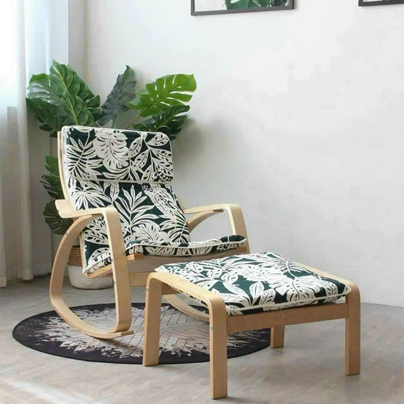 Ghế thư giãn gỗ bạch dương - ảnh 3