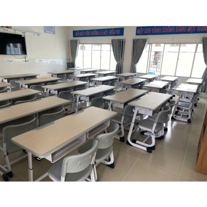 Bàn ghế học sinh SET02 - ảnh 4