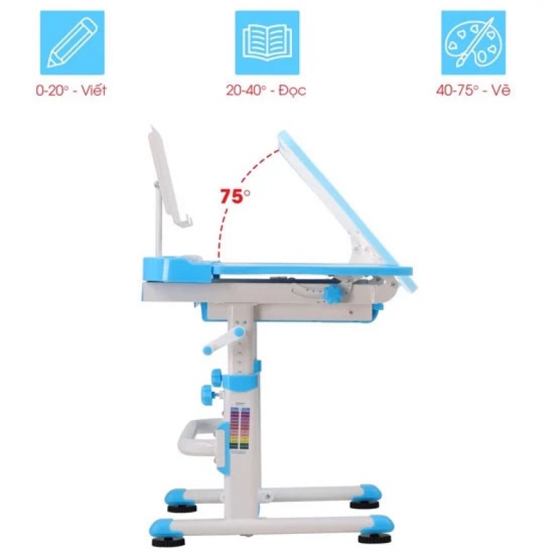 Bàn ghế học sinh thông minh chống cận BTM09 - ảnh 2