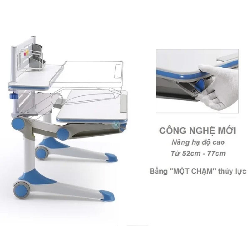 Bàn học sinh thông minh chống gù, chống cận BTM04 - ảnh 5