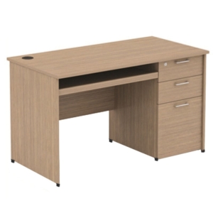 Bàn làm việc SV1000HLSDBF gỗ Melamine 3 ngăn kéo – Nội Thất Thanh Liêm