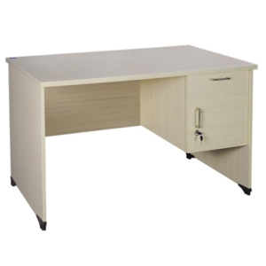 Bàn làm việc AT120SHL MFC phủ Melamine – Nội Thất Thanh Liêm