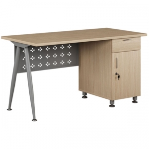 Bàn nhân viên HR140HLC8Y1 liền hộc chân thép Royal – Nội Thất Thanh Liêm