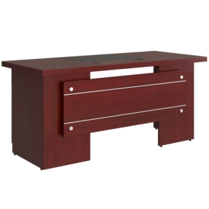 Bàn làm việc ET1600ER sơn PU cao cấp 1m6 – Nội Thất Thanh Liêm