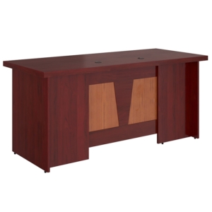 Bàn làm việc ET1600FR sơn PU mặt dày 37mm – Nội Thất Thanh Liêm