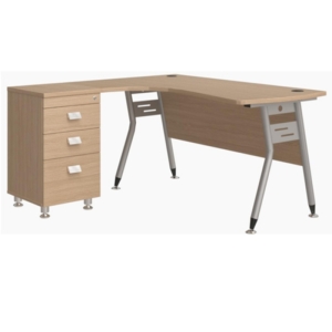 Bàn làm việc chữ L HRL1450C1 – Nội Thất Thanh Liêm